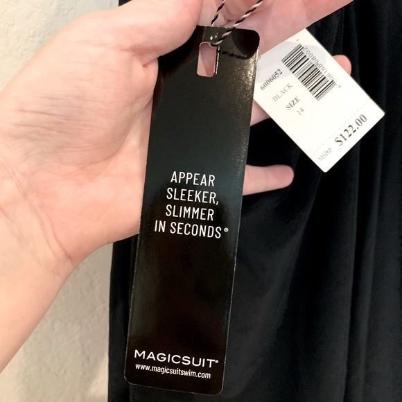 NEW MagicSuit Women's Swimwear Taylor Underwire Bra Removable Cup Tankini Sz 14 - Picture 10 of 16